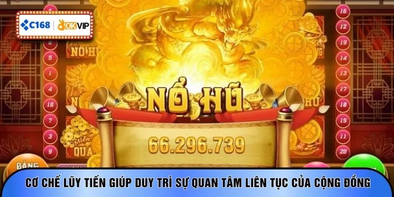 Cơ chế lũy tiến giúp duy trì sự quan tâm liên tục của cộng đồng